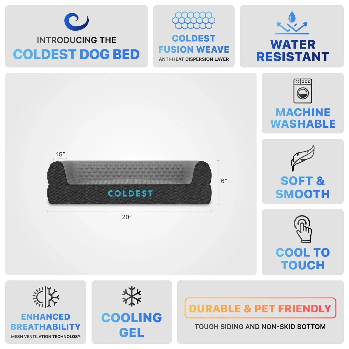 The Coldest Dog Bed